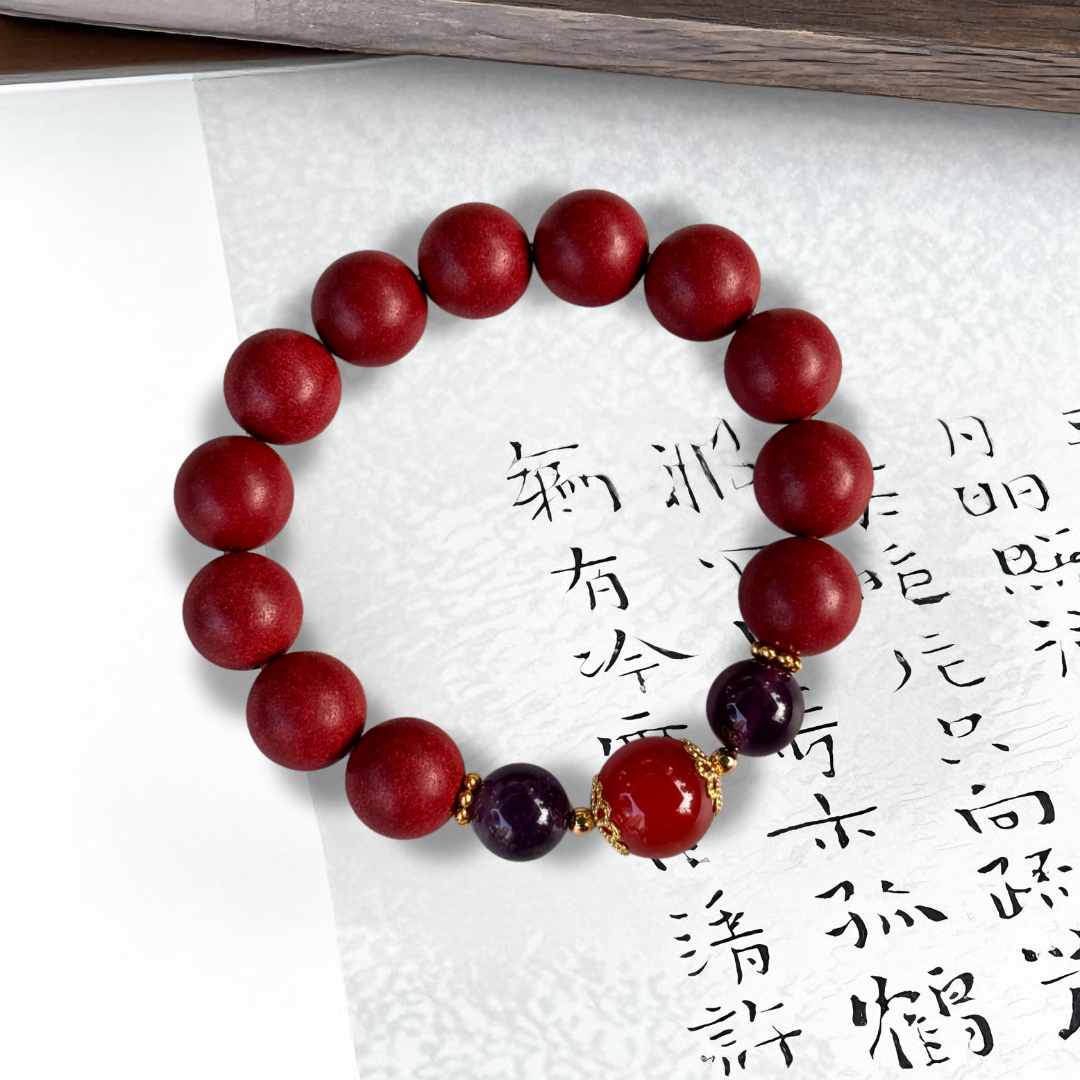 Qi & Blood Tonic Herbal Beads | Vitality & Immunity Booster Bracelet– Yunding Palace