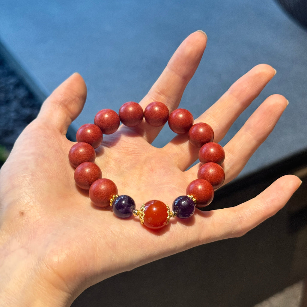 Qi & Blood Tonic Herbal Beads | Vitality & Immunity Booster Bracelet– Yunding Palace