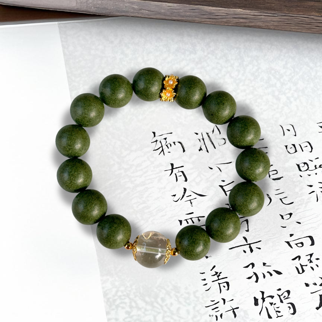 Mosquito-Repellent Herbal Beads | Natural Insect-Repelling Bracelet– Yunding Palace