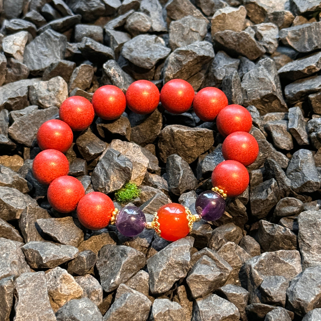 Qi & Blood Tonic Herbal Beads | Vitality & Immunity Booster Bracelet– Yunding Palace