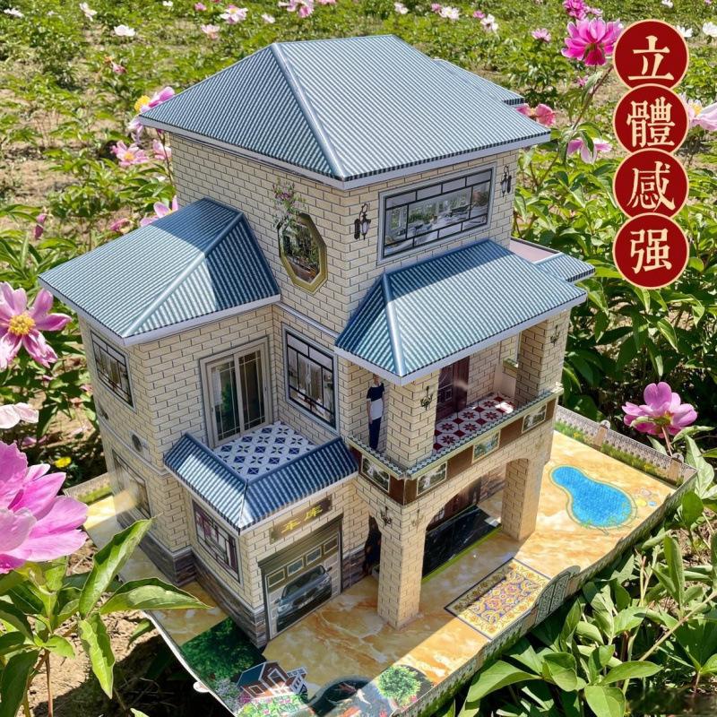 Paper Skyscraper | Deluxe Funeral Paper Offering– Yunding Palace