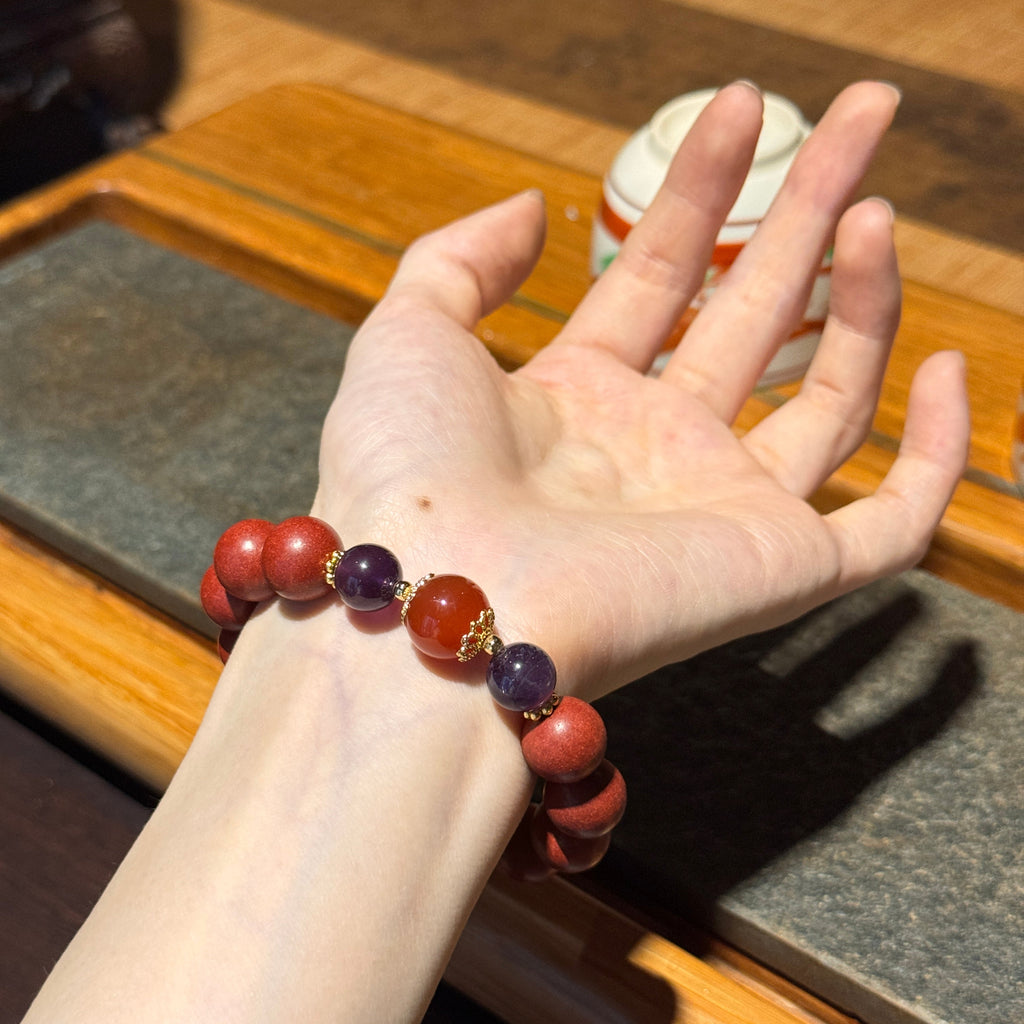 Qi & Blood Tonic Herbal Beads | Vitality & Immunity Booster Bracelet– Yunding Palace