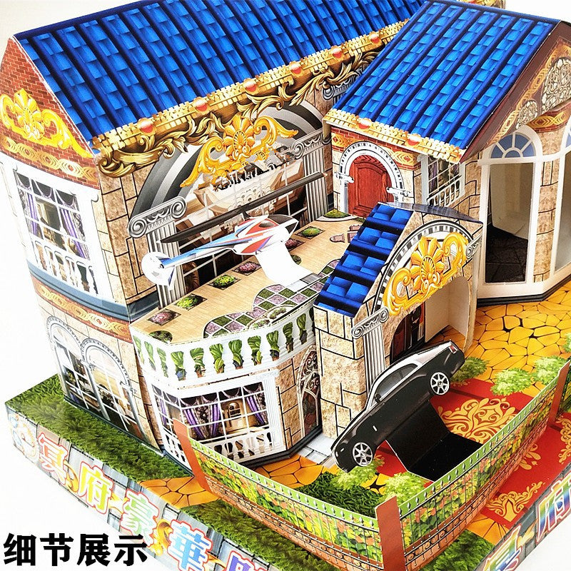 Spirit Mansion | Paper House for Funeral Rites– Yunding Palace