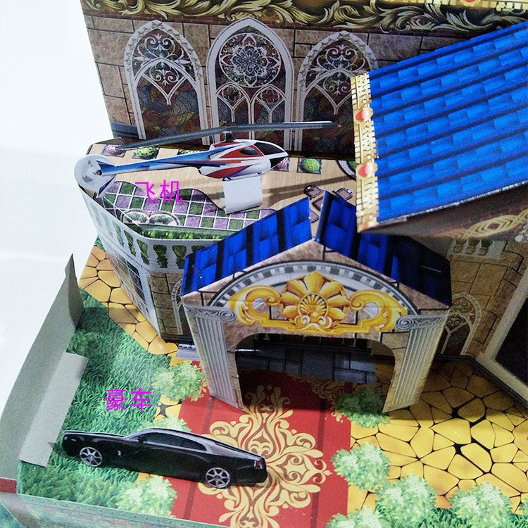 Spirit Mansion | Paper House for Funeral Rites– Yunding Palace